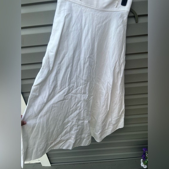 Theory white cotton blend skirt size XS - Picture 2 of 9